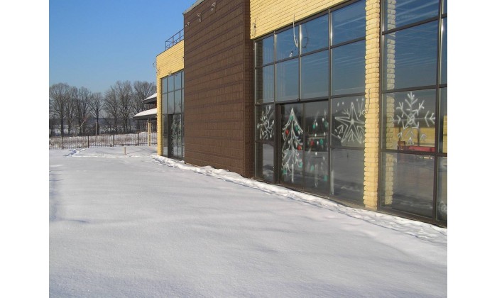 Система снеготаяния загородный дом Озерный Московская область