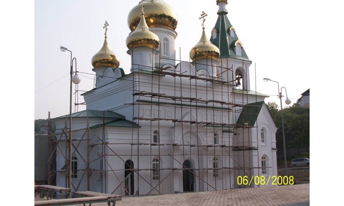 Храм и воскресная школа п.Дунай Владимвосток