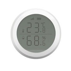 Датчик ZigBee с ЖК-экраном круглый